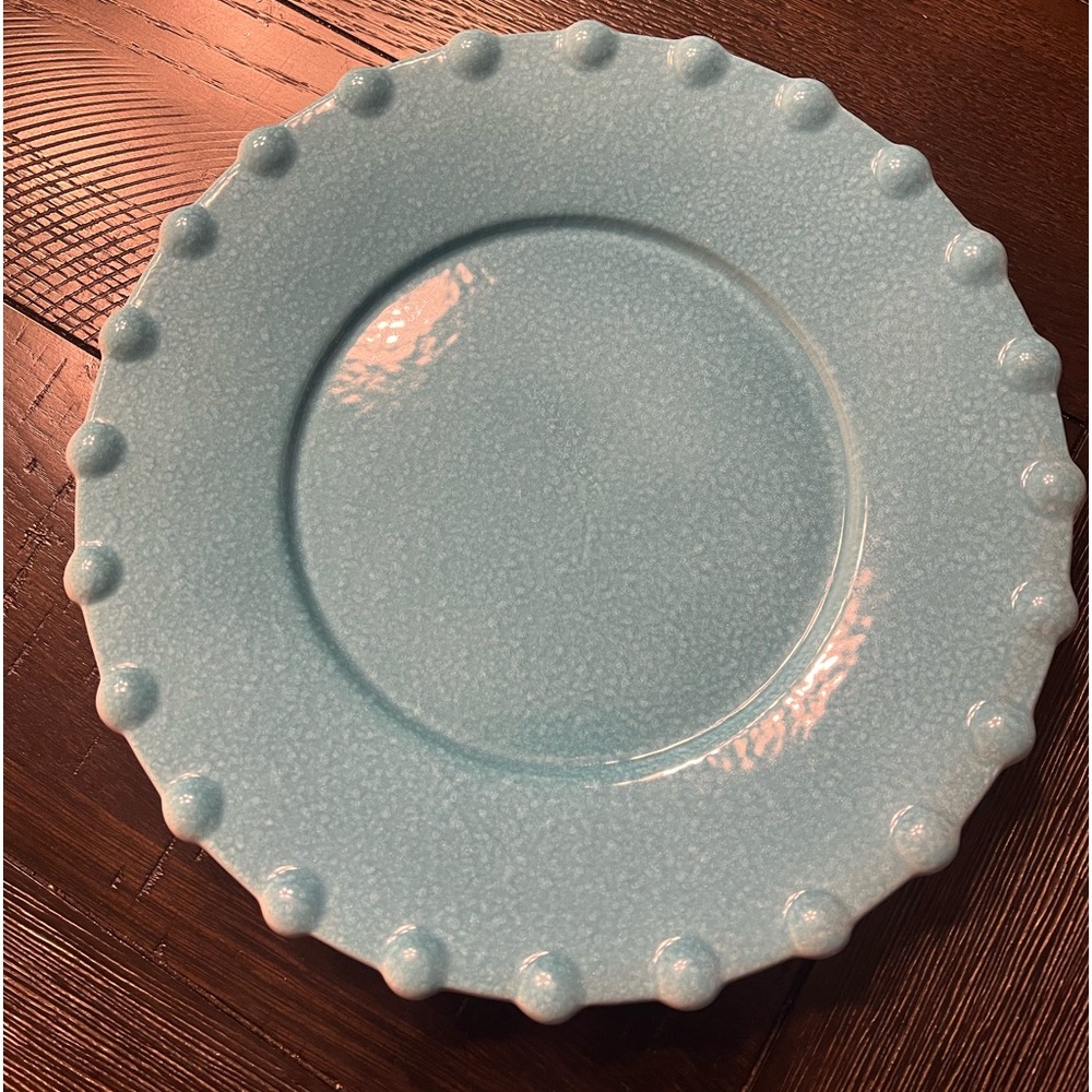 Vintage huge Ancora blue platter